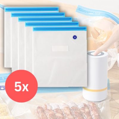 5x Vakuumversiegelungsbeutel | SEALBAGS