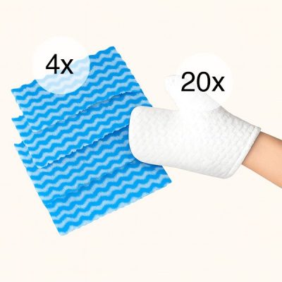 4x Trockentücher zum Fegen + 20x Staubhandschuhe GRATIS | SWEEPICLOTHGLOVES