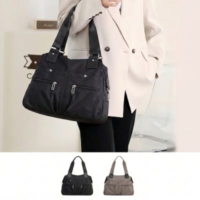 Wasserabweisende Nylon-Handtasche | BAGVIA