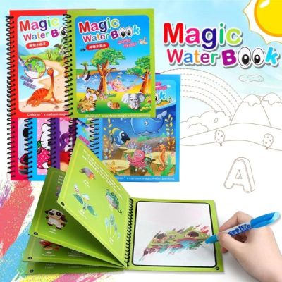 Wiederverwendbares Wasser-Malbuch | WONDERINK